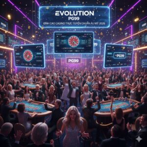 EVOLUTION PG99 | Đỉnh Cao Casino Trực Tuyến Chuẩn Âu Mỹ 2026
