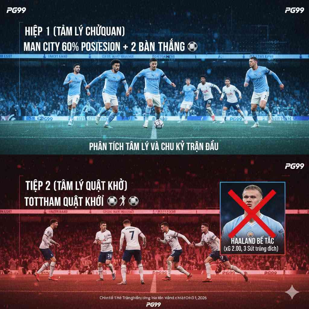 5. Phân Tích Tâm Lý Và Chu Kỳ Trận Đấu Highlight Tottenham Đấu Với Man City